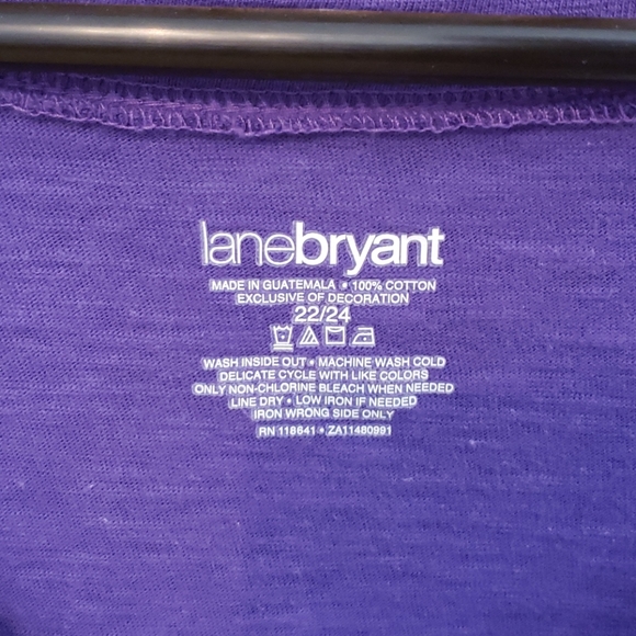 Purple Graphic Tee from Lane Bryant - Picture 3 of 3